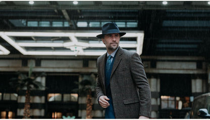 Manhattan Fedora Furfelt Structured Fit