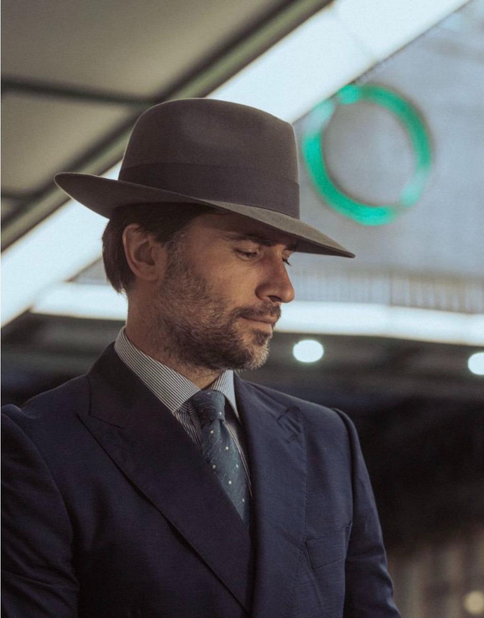 Manhattan Fedora Furfelt Structured Fit