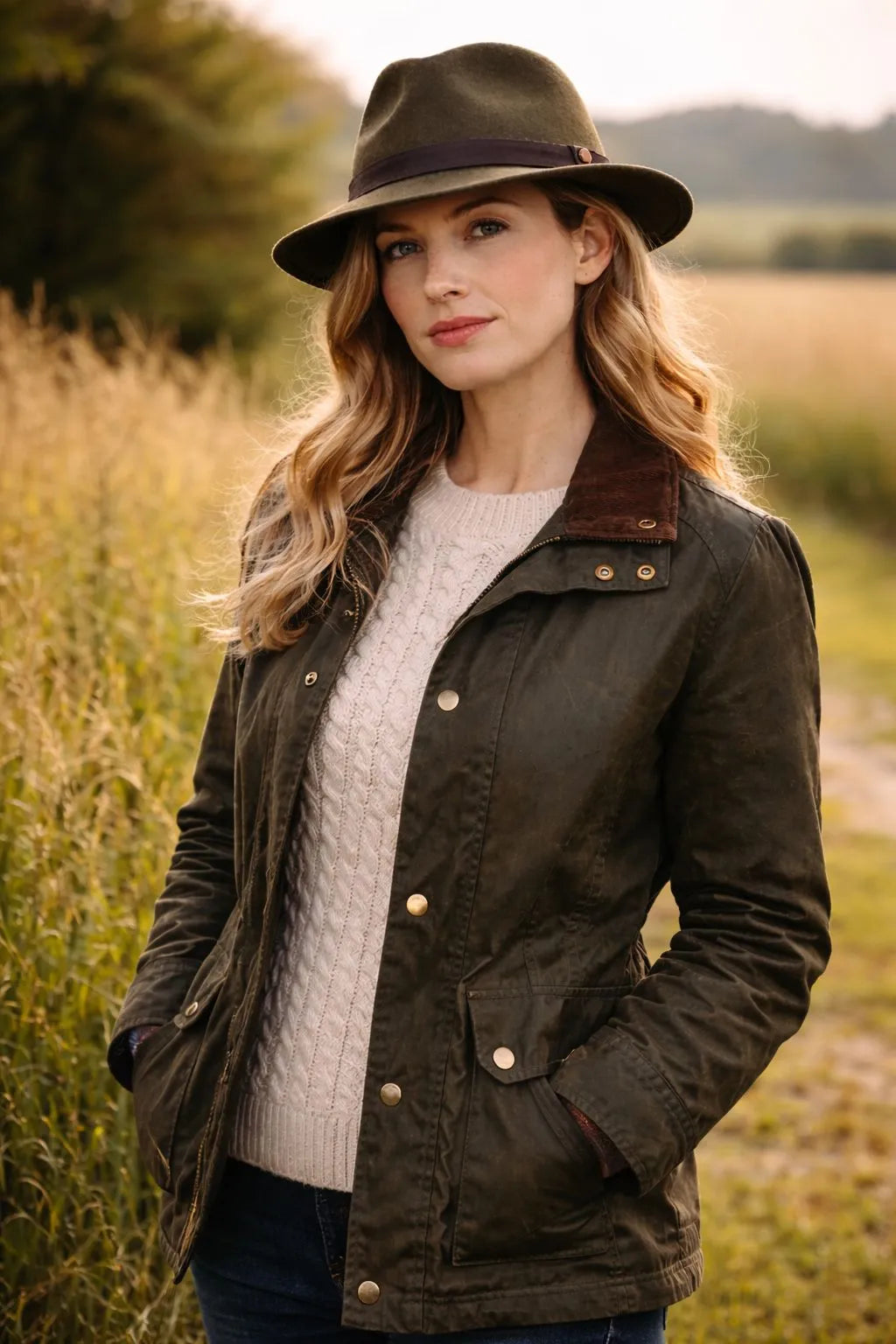 The Langdale Fedora Furfelt Structured Fit