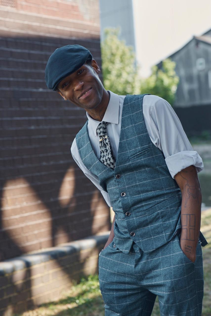 British Linen Flat Cap