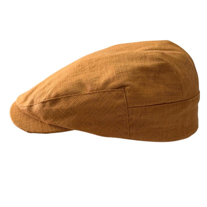 Linen Sicilian Flat cap