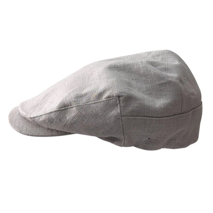 Linen Sicilian Flat cap