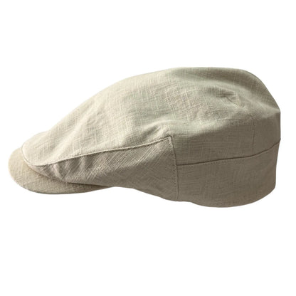 Linen Sicilian Flat cap