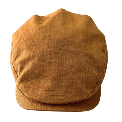 Linen Sicilian Flat cap