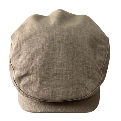 Linen Sicilian Flat cap