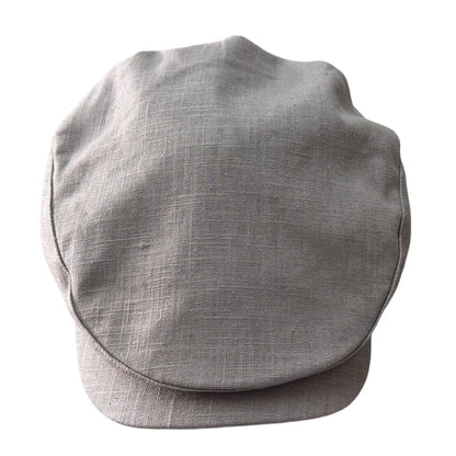 Linen Sicilian Flat cap