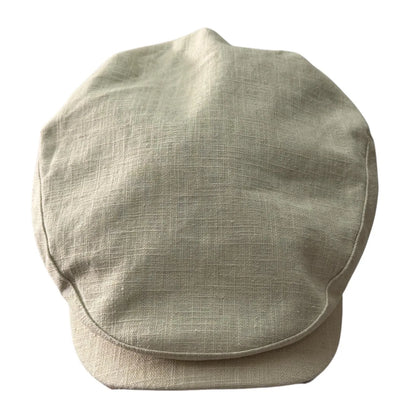 Linen Sicilian Flat cap