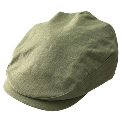 Linen Sicilian Flat cap
