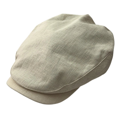 Linen Sicilian Flat cap
