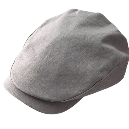Linen Sicilian Flat cap