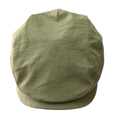 Linen Sicilian Flat cap