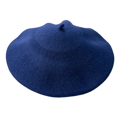 Unisex Beret Merino Wool Classic Fit