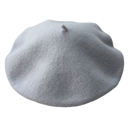Unisex Beret Merino Wool Classic Fit