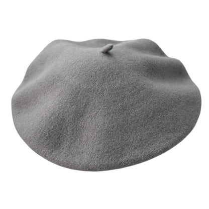 Unisex Beret Merino Wool Classic Fit