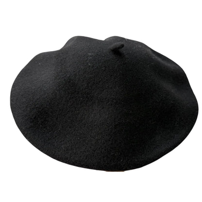 Unisex Beret Merino Wool Classic Fit