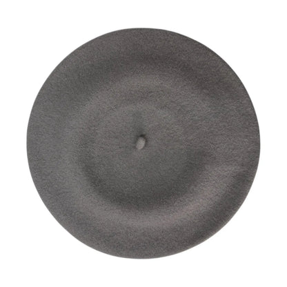 Unisex Beret Merino Wool Classic Fit