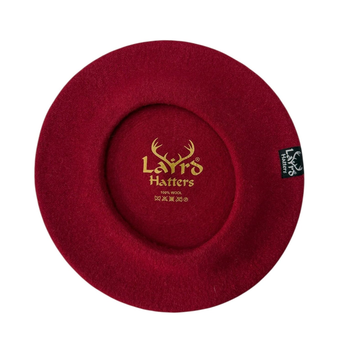 Unisex Beret Merino Wool Classic Fit