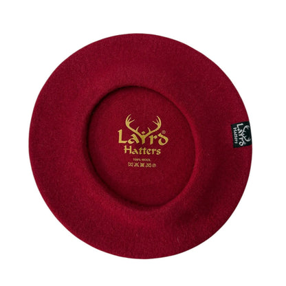 Unisex Beret Merino Wool Classic Fit