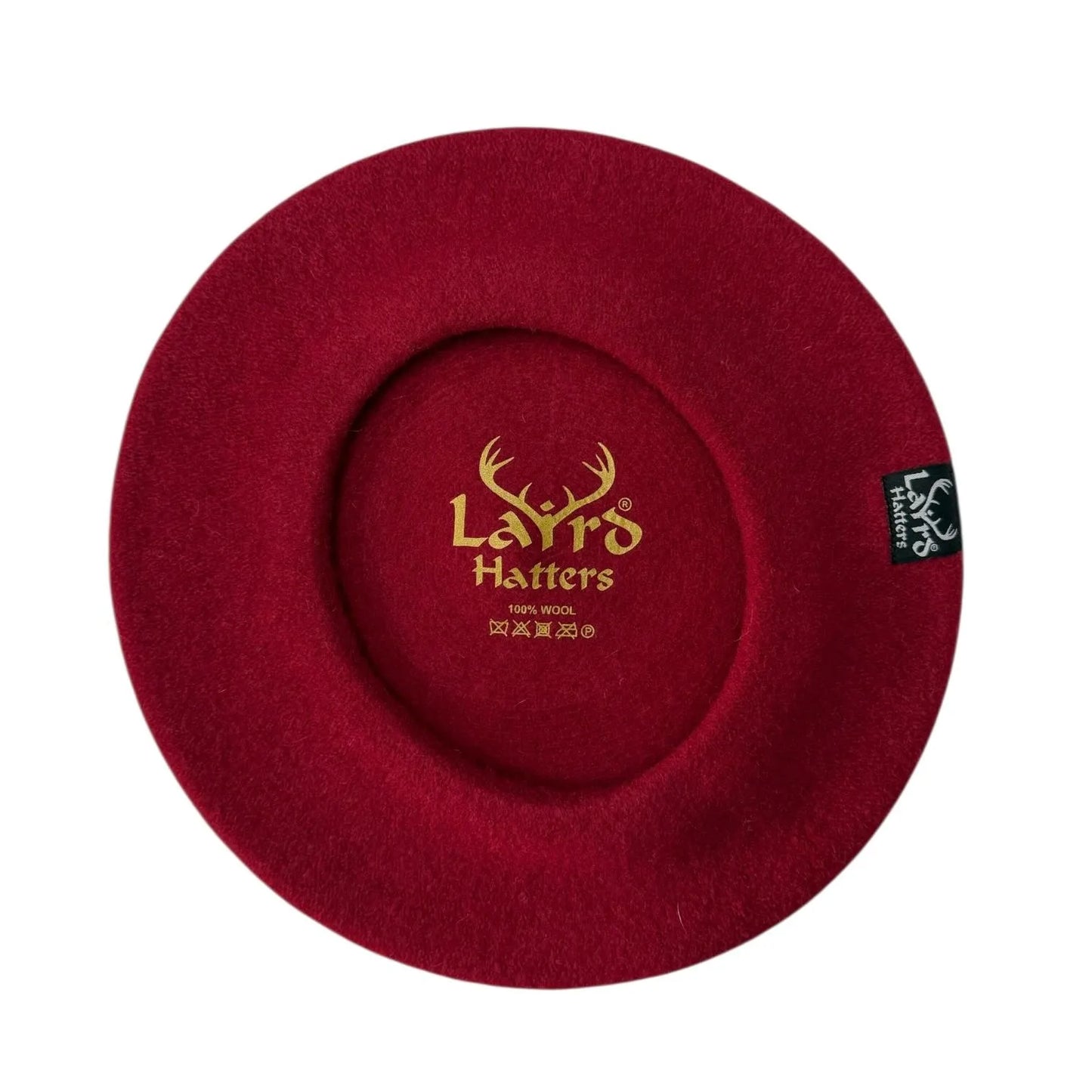 Unisex Beret Merino Wool Classic Fit