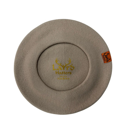 Unisex Beret Merino Wool Classic Fit