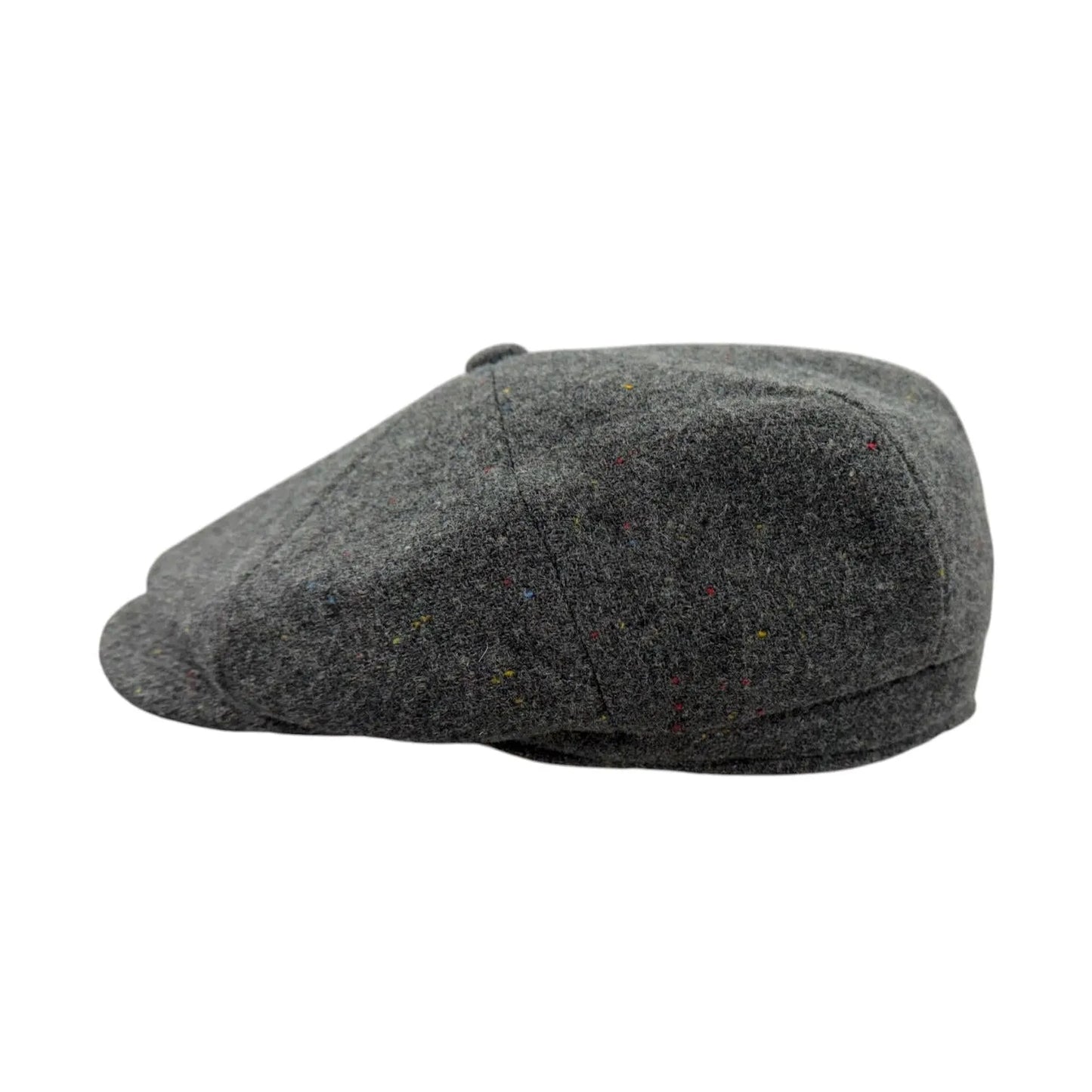 Speckled 'Brooklyn' Newsboy Cap (GREY)