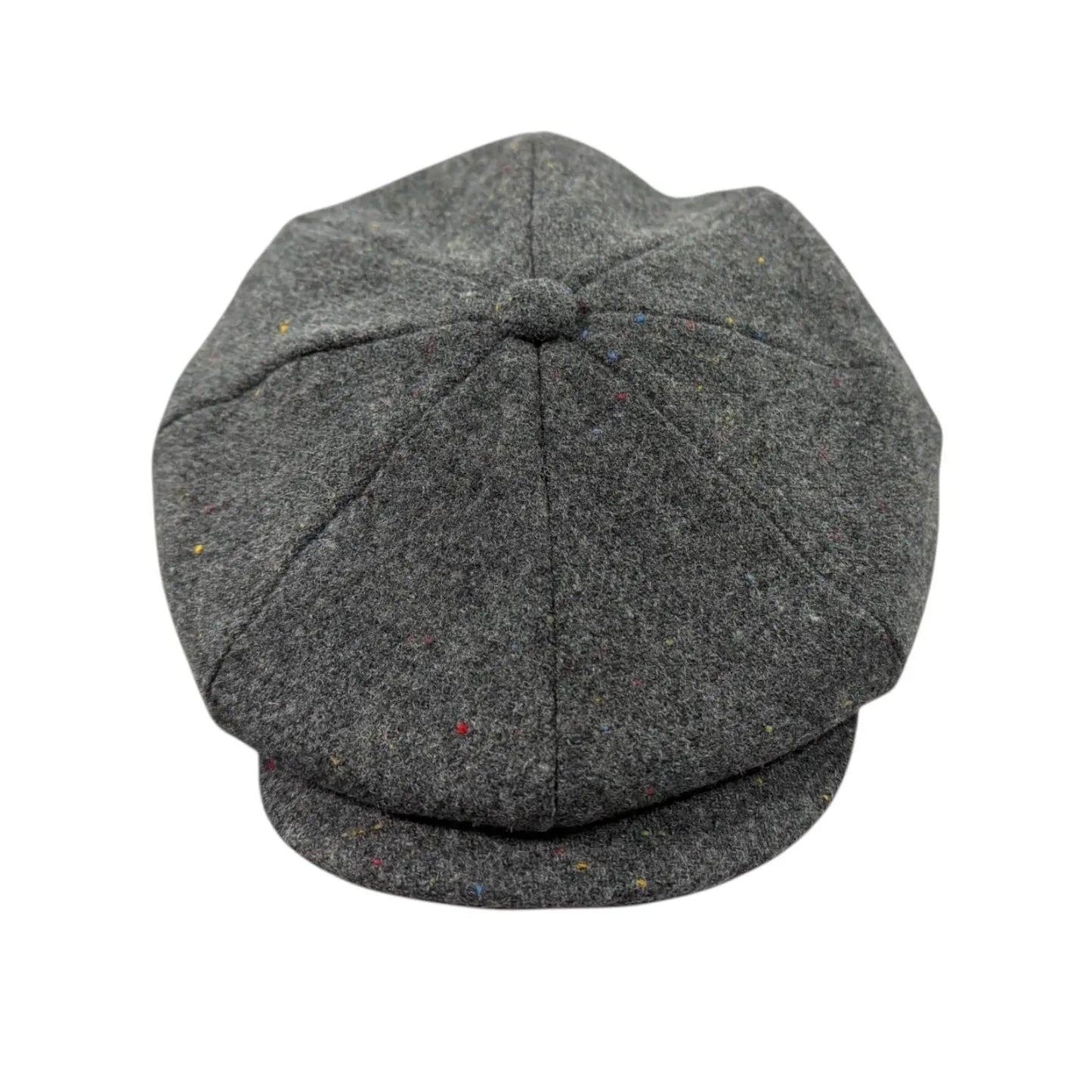 Speckled 'Brooklyn' Newsboy Cap (GREY)