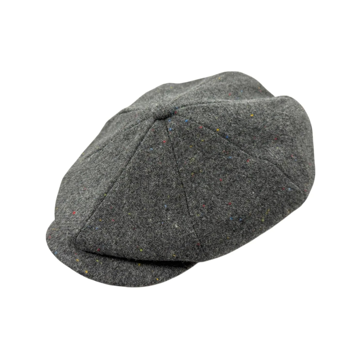 Speckled 'Brooklyn' Newsboy Cap (GREY)