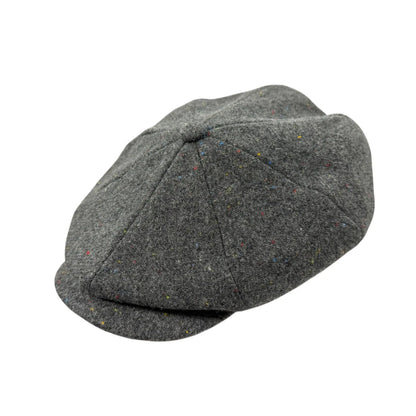Speckled 'Brooklyn' Newsboy Cap (GREY)