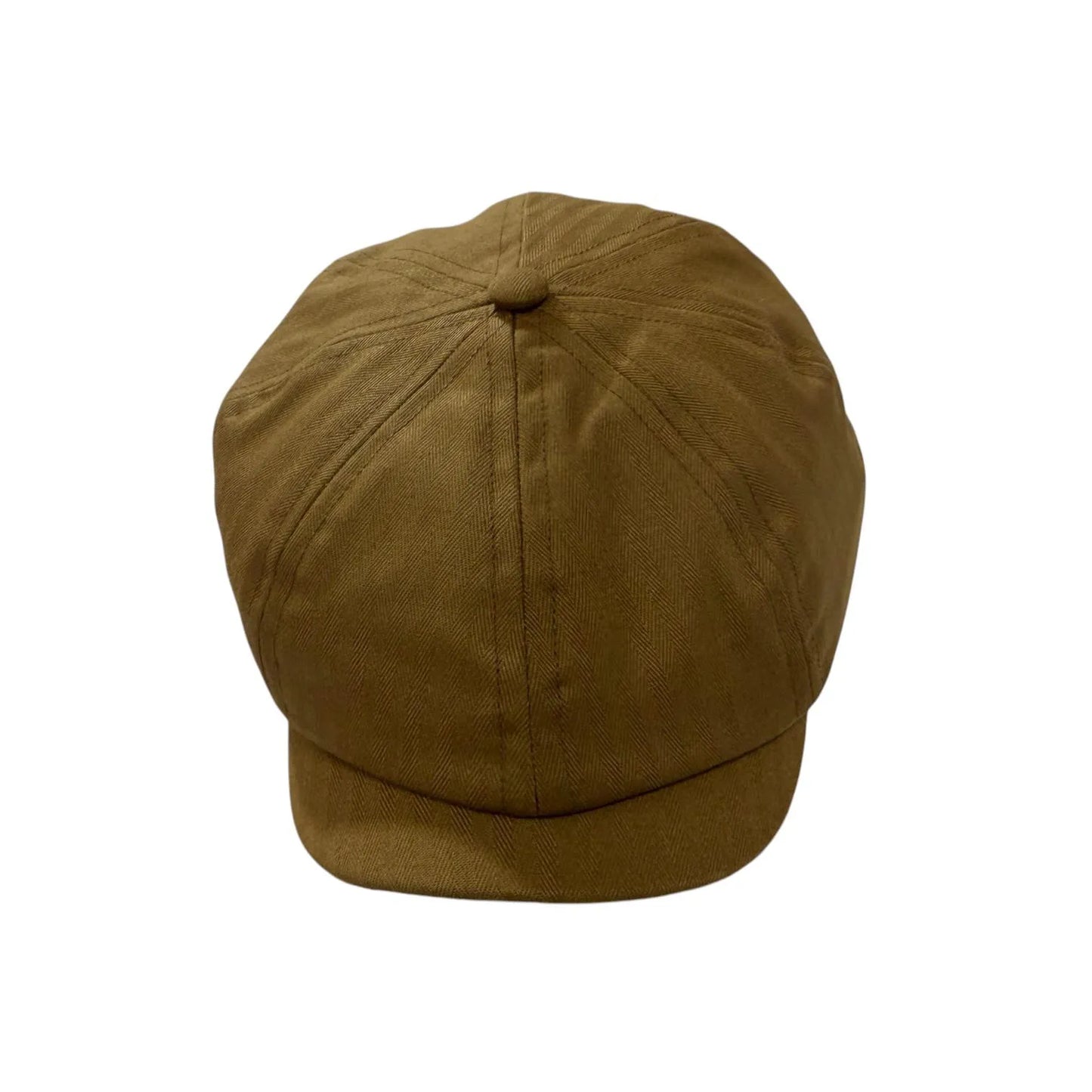 Brooklyn Bakerboy Cap - Herringbone Cotton 'Newsboy'