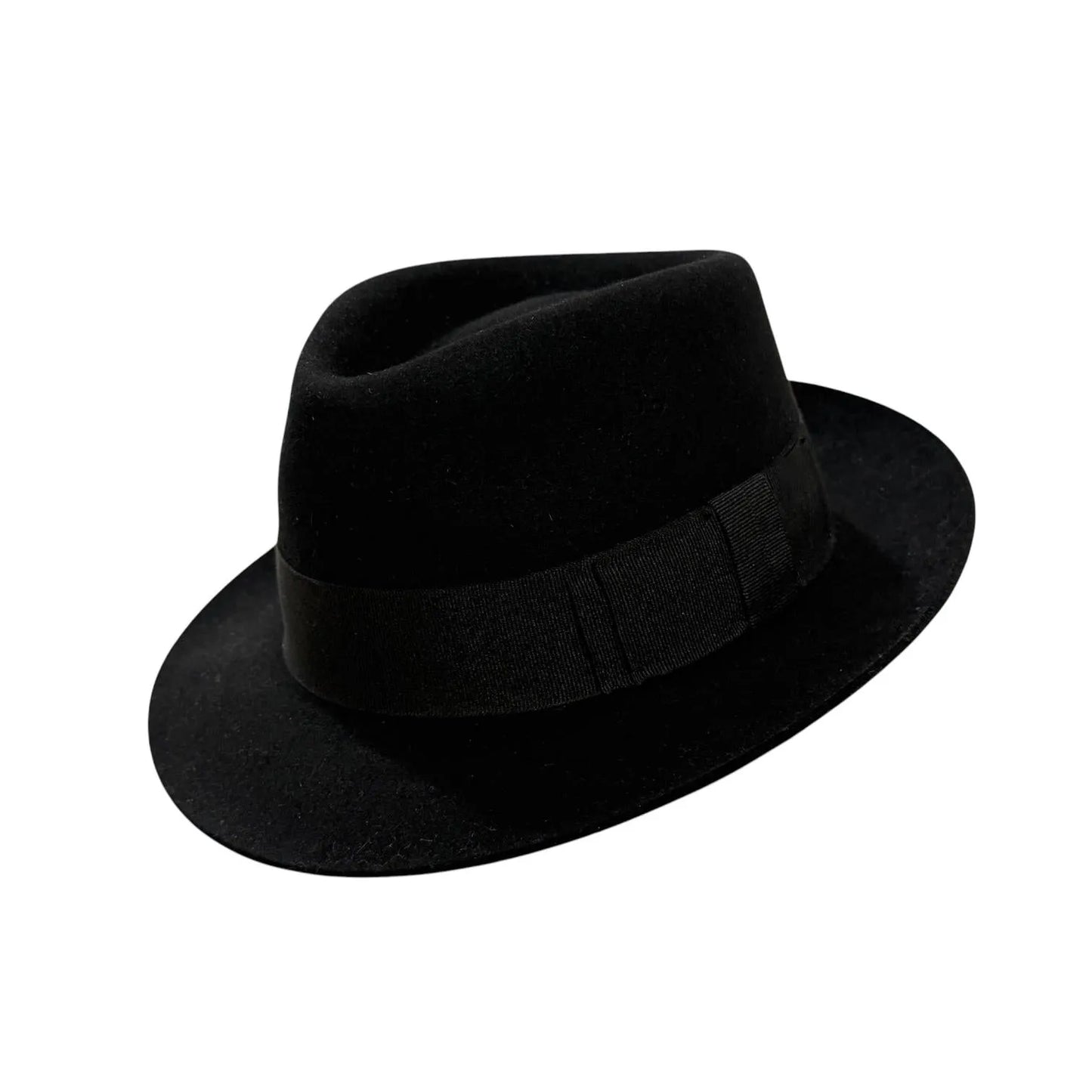 City Trilby Furfelt (BLACK)