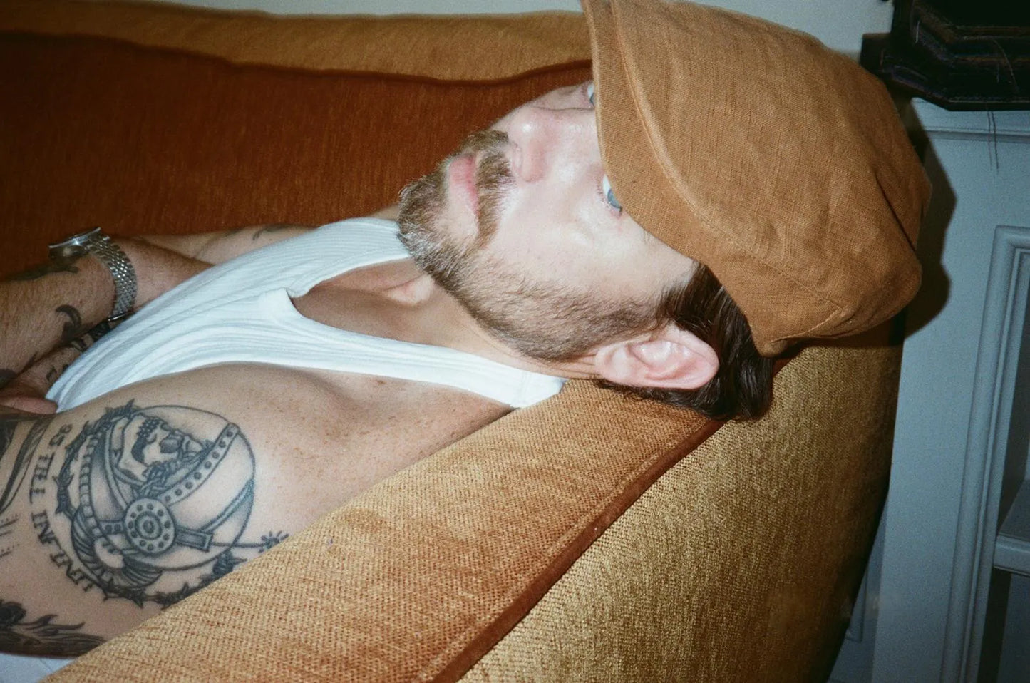 Linen Sicilian Flat cap
