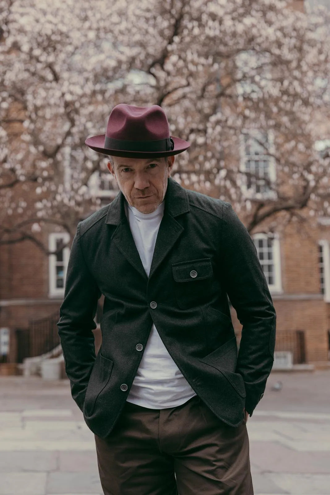 Cashmere Sinatra Trilby