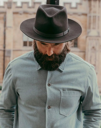 “The American” Fedora – Cashmere Felt 1950s Rebel Hat