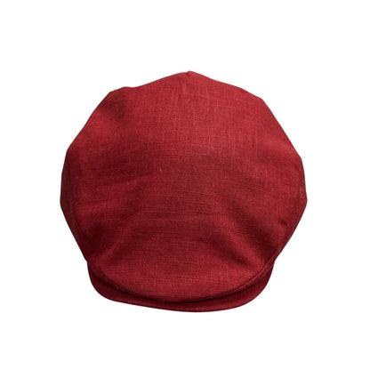 British Linen Flat Cap
