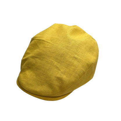 British Linen Flat Cap