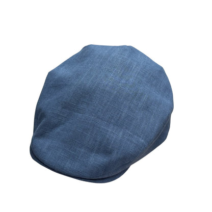 British Linen Flat Cap