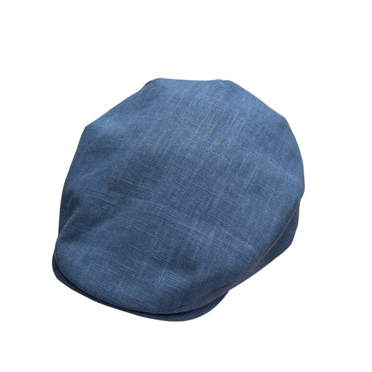 British Linen Flat Cap