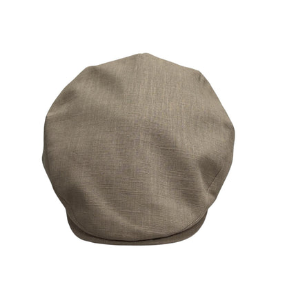British Linen Flat Cap