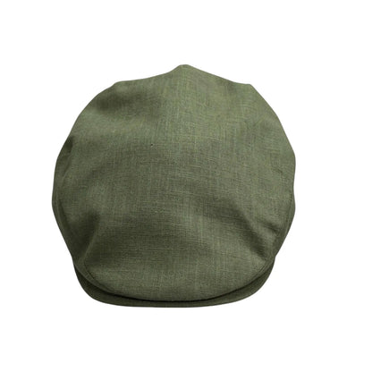 British Linen Flat Cap