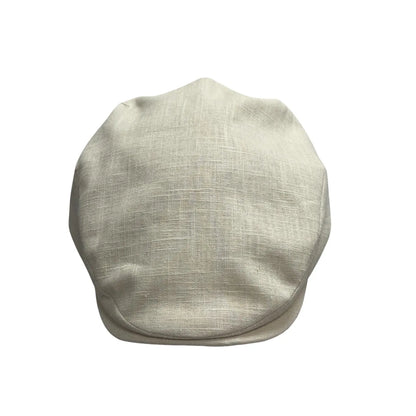 British Linen Flat Cap