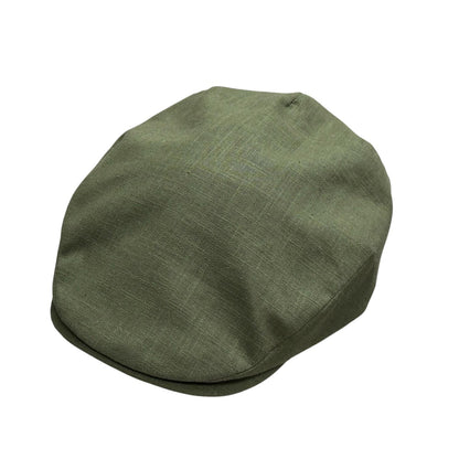 British Linen Flat Cap