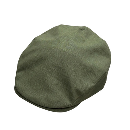 British Linen Flat Cap
