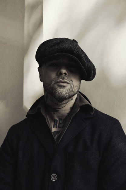The Thomas Harris Tweed Cap