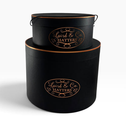 Oval Hat Box - Wide Brim Multi