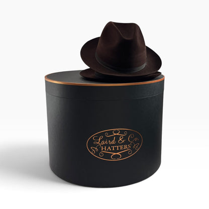 Oval Hat Box - Wide Brim Multi