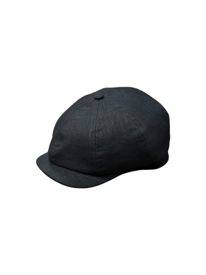 Linen 'Brooklyn' Newsboy Cap
