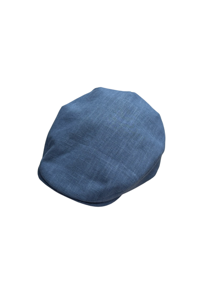British Linen Flat Cap