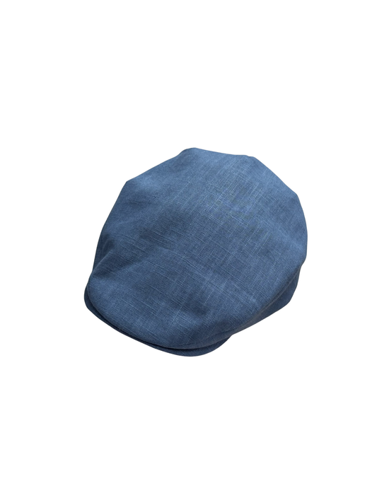 British Linen Flat Cap