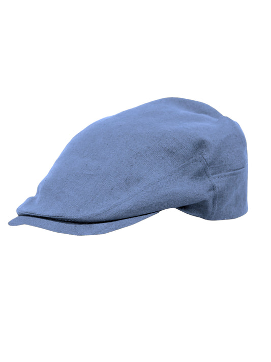 Linen Sicilian Flat Cap