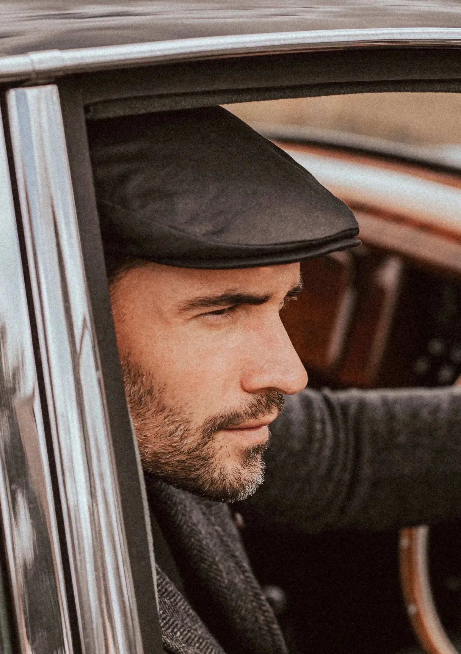 Wax Flat cap